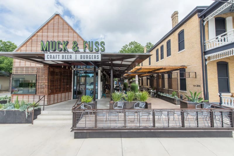 Muck and Fuss Secret Garden private event space